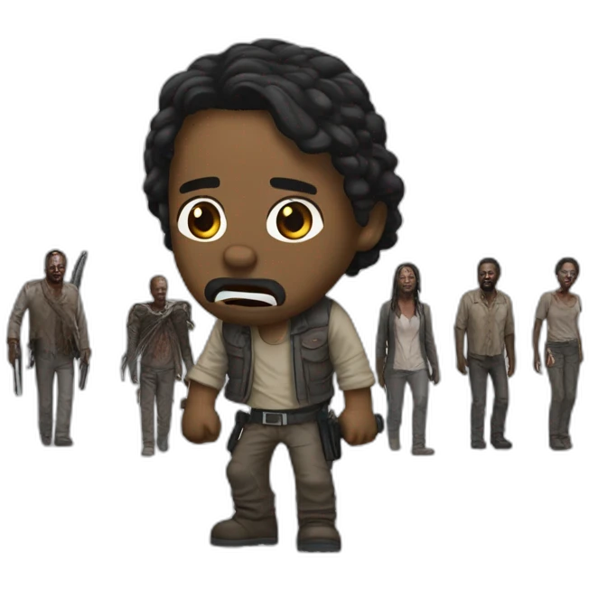 The walking dead emoji
