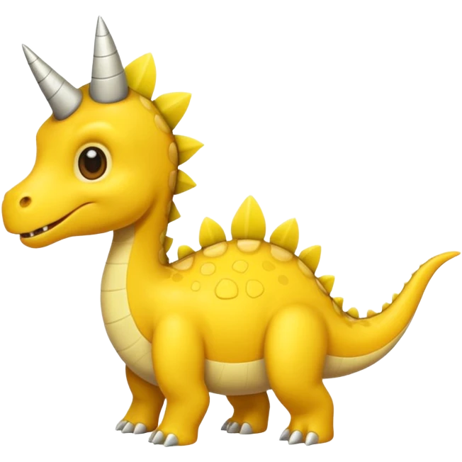 yellow Dinasor emoji