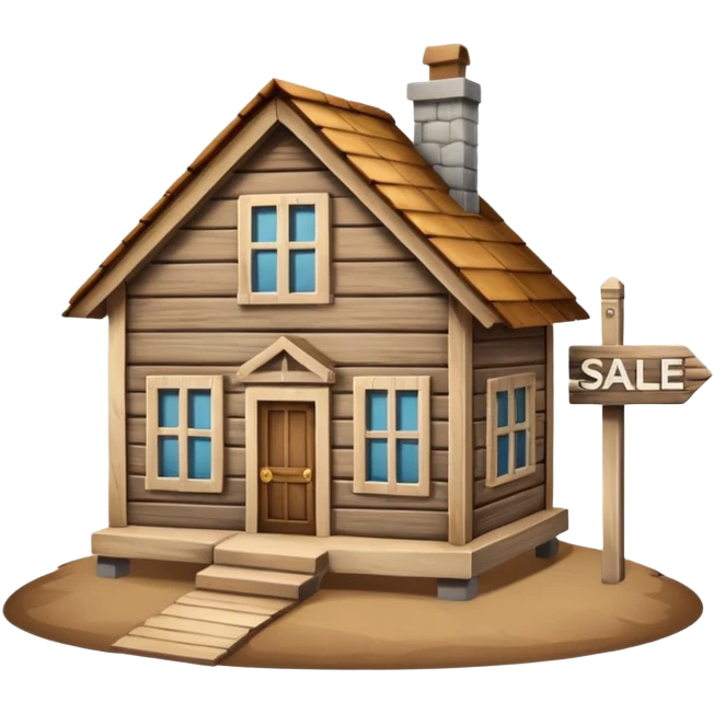 house for sale sign emoji