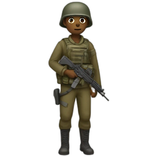 Palestenian soldier emoji
