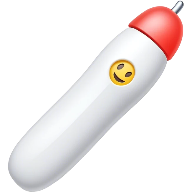 Clash of Clans aesthetic: Cinematic Playful Wii Nunchuk Portrait Emoji, rendered in a 3D vector-style similar to standard emojis with minimal shading and bold, simplified shapes. A compact, distinct form with signature details, softly glowing with a nostalgic gaming charm. Simplified yet unmistakably iconic, highly detailed and consistent, glowing with a soft radiance and high shine. Stylized with a touch of retro gaming magic and a soft glowing outline, capturing the essence of a beloved gaming relic with a friendly, playful manner! emoji