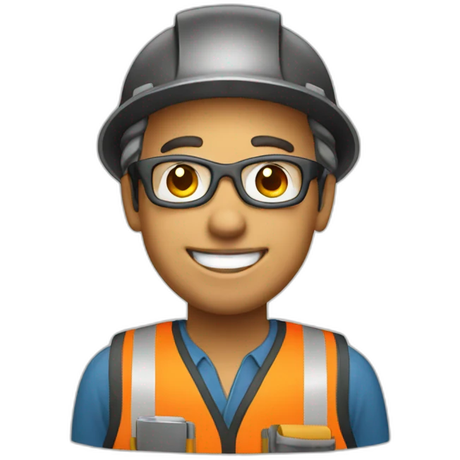 happy engineer emoji