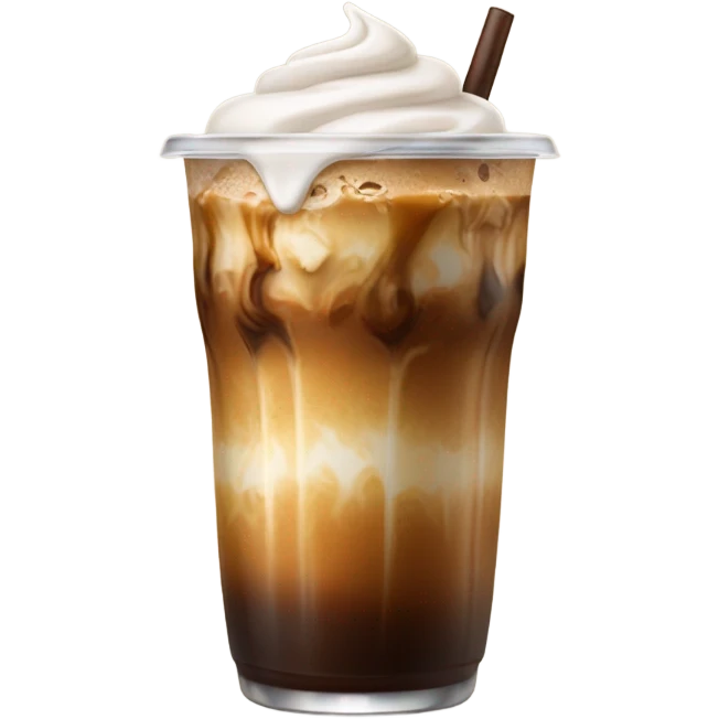 Iced coffee emoji
