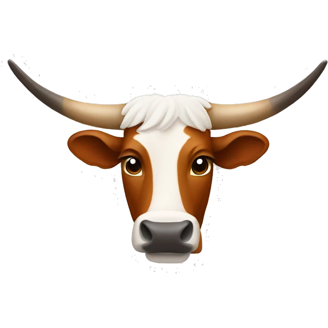 LONGHORN COW emoji