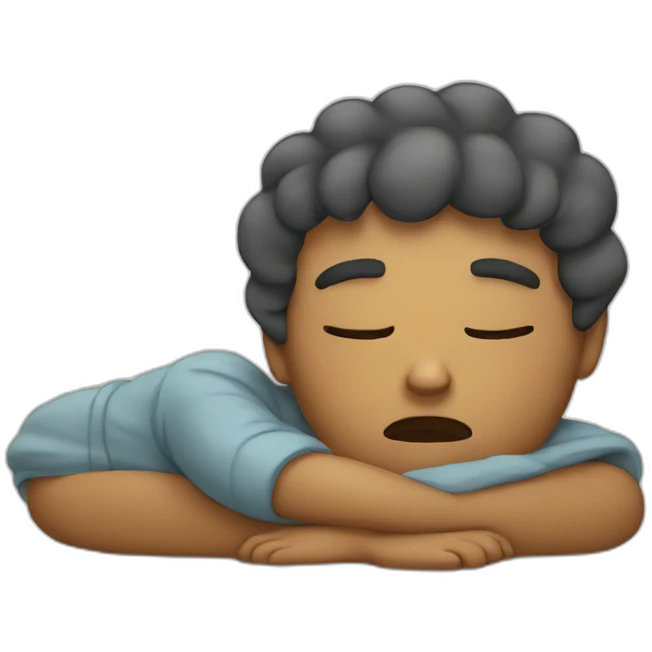 tired emoji