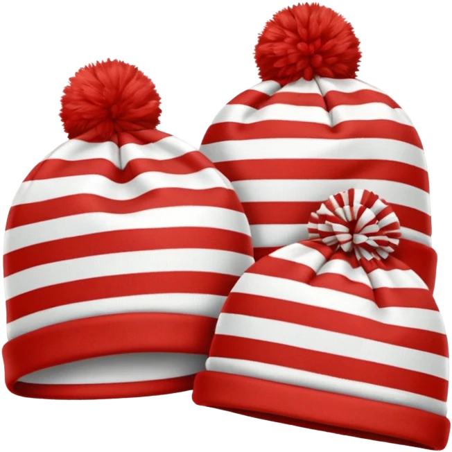 striped hats emoji