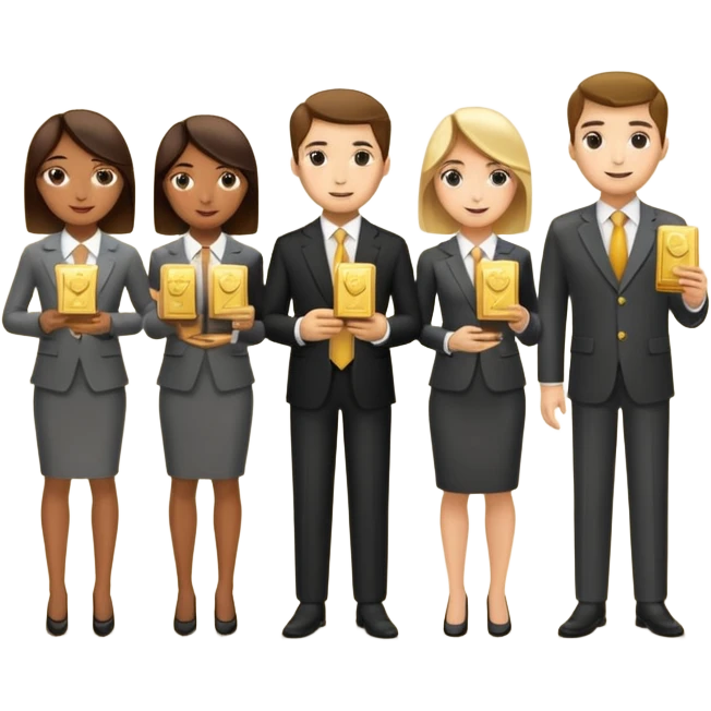 Digital luxury banking emoji