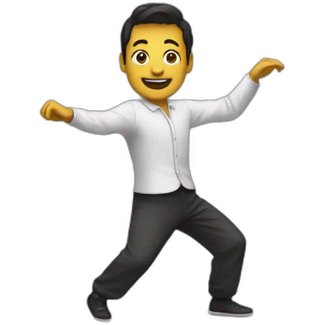 dancing data emoji