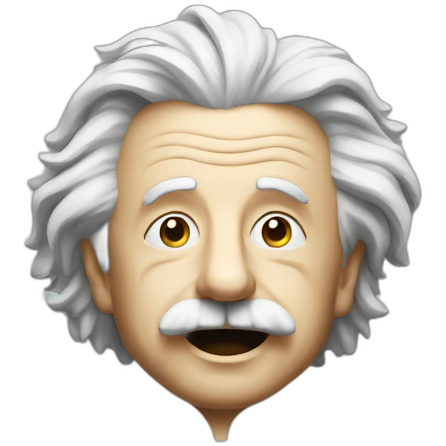 Einstein clock emoji