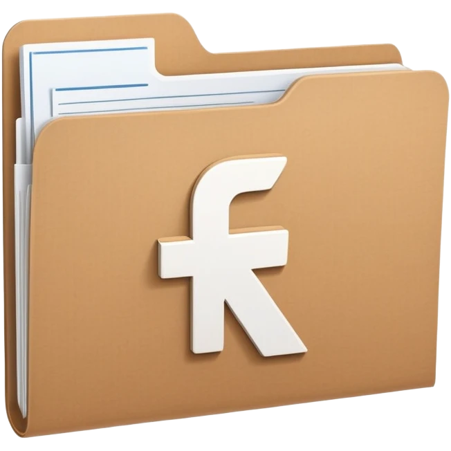 document folder with a plus sign on the cover, representing an additional or other category emoji