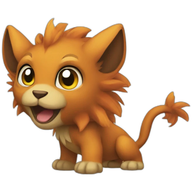 litleo the pokemon emoji