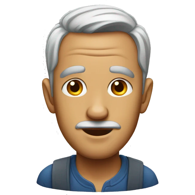 man with very big ears emoji