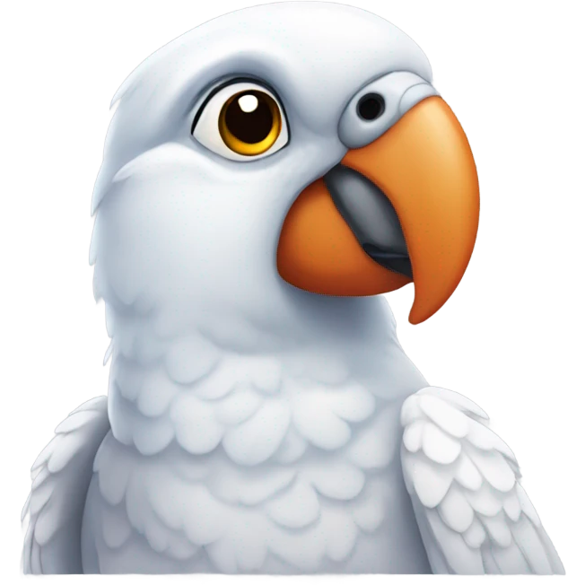 a parrot corella emoji