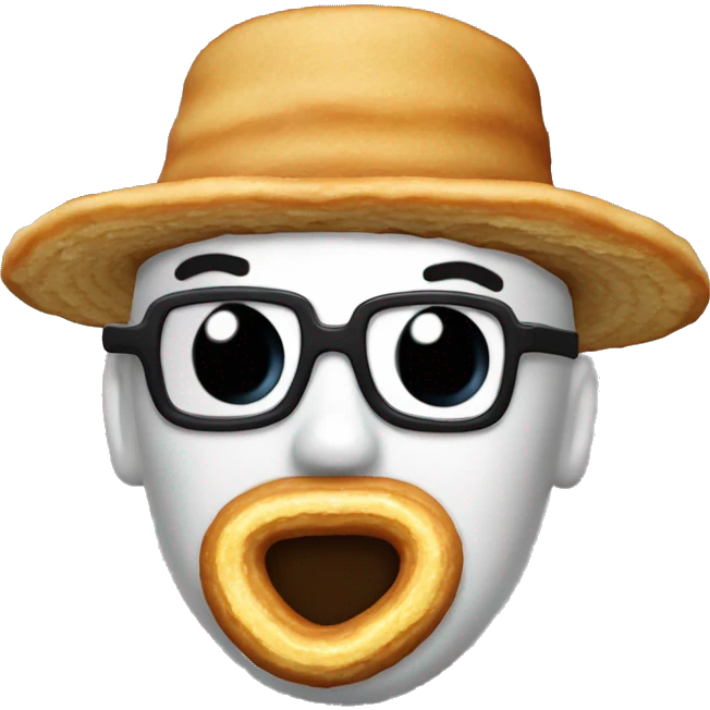 churros con azúcar mascarada emoji
