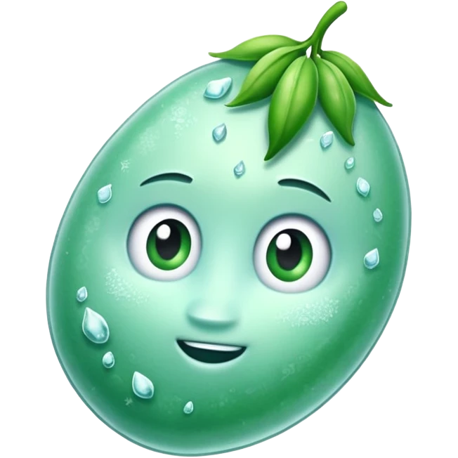 FROZEN BEAN emoji