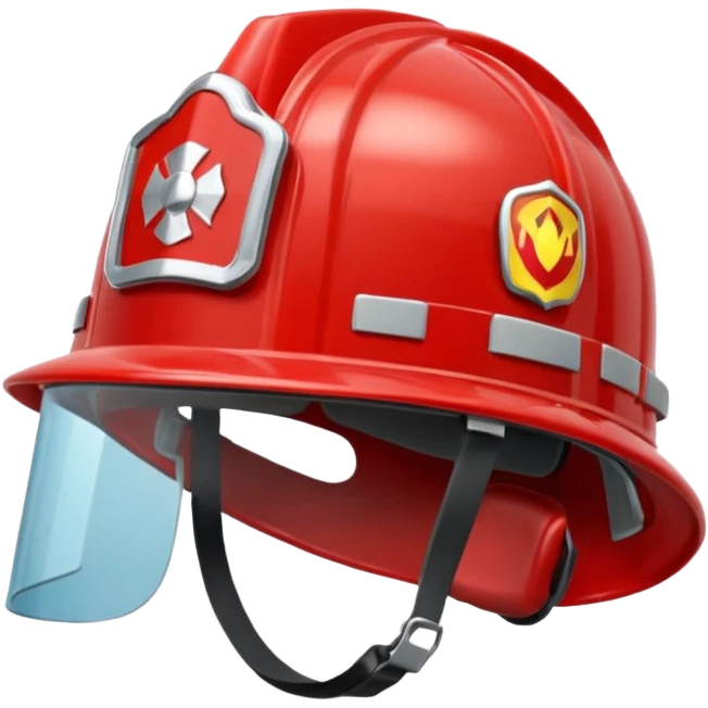 Casque de pompier  emoji