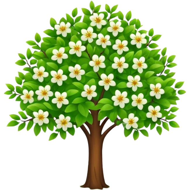 spring tree emoji
