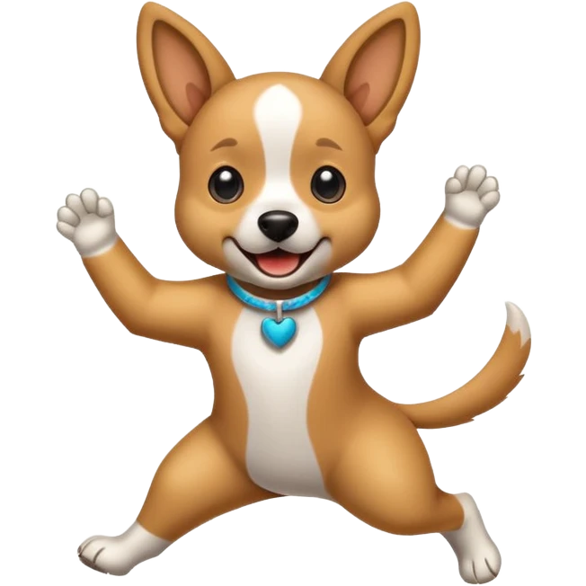 Dog dance emoji