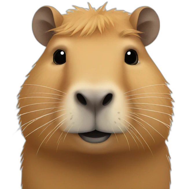 Capybara emoji