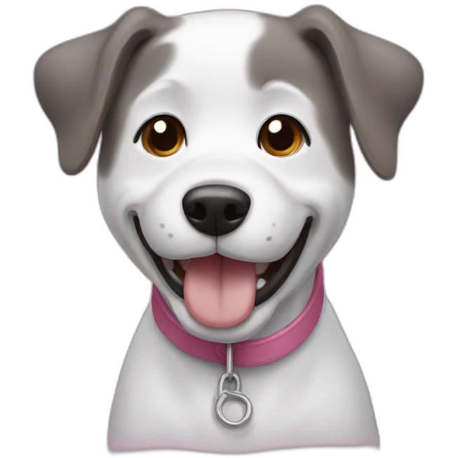 Floss the dog emoji
