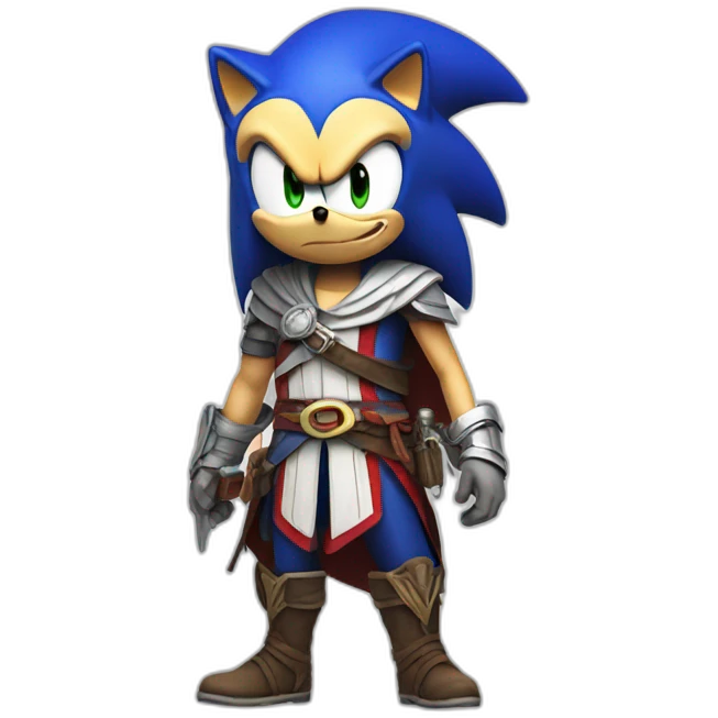 sonic assassins creed emoji