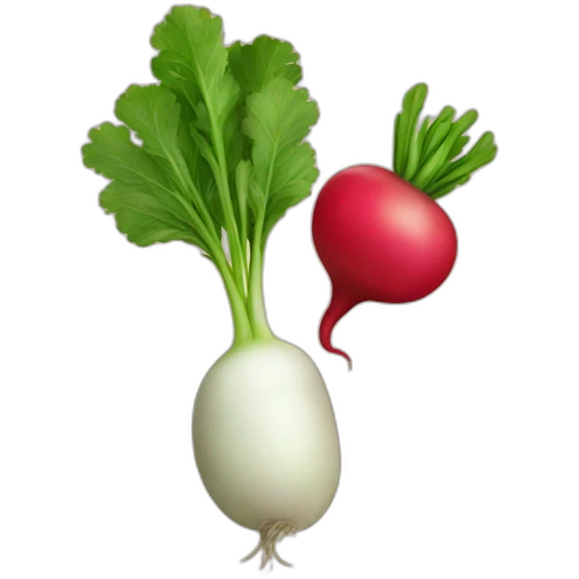 radish emoji