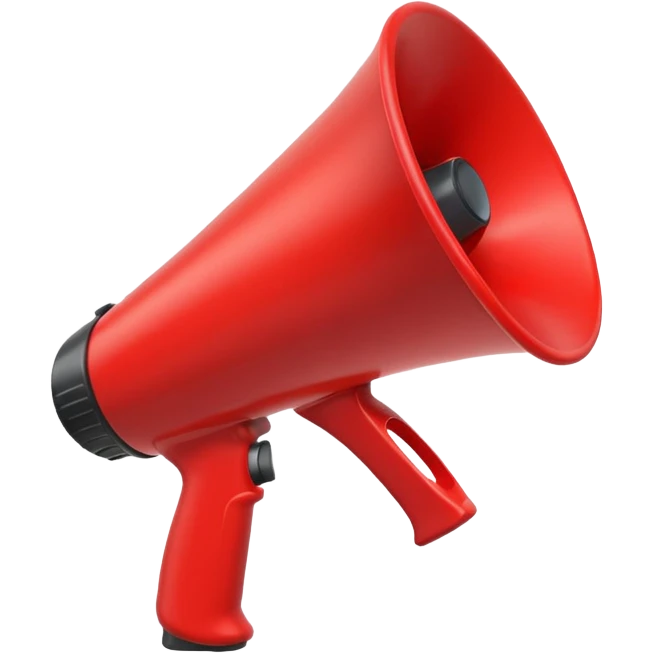 megaphone emoji