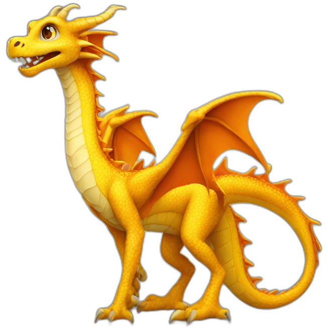 dragon sur girafe emoji