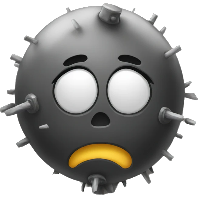 Bomb tired emoji