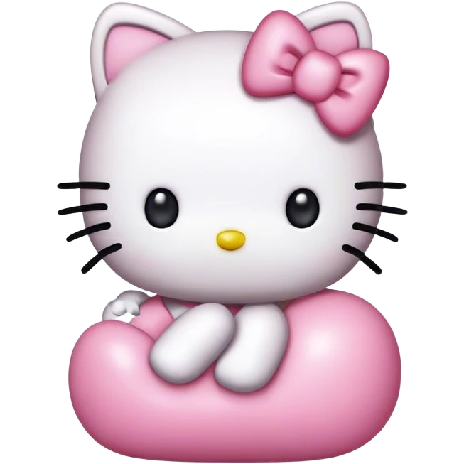 Hello Kitty baby  emoji