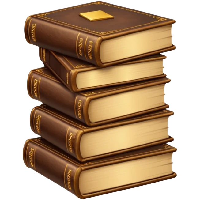 Book Stack emoji