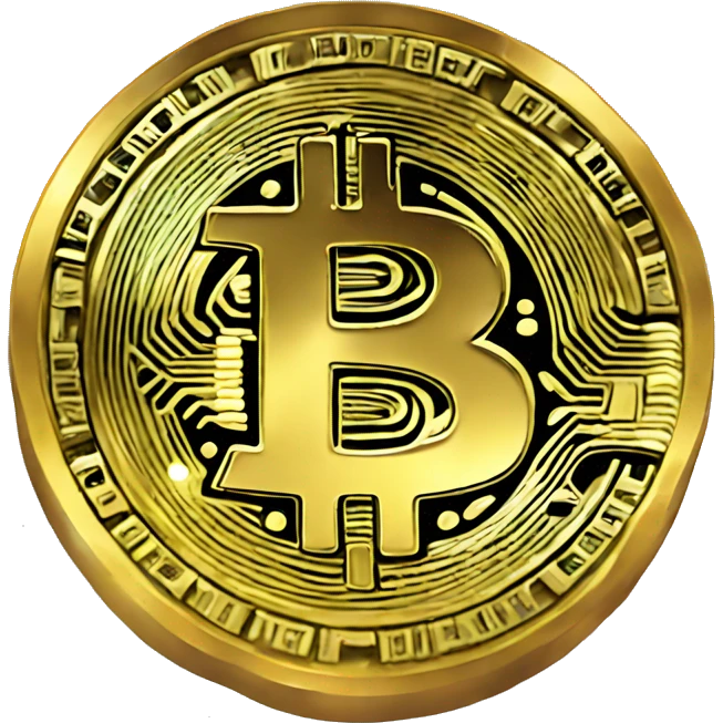 Bitcoin logo emoji