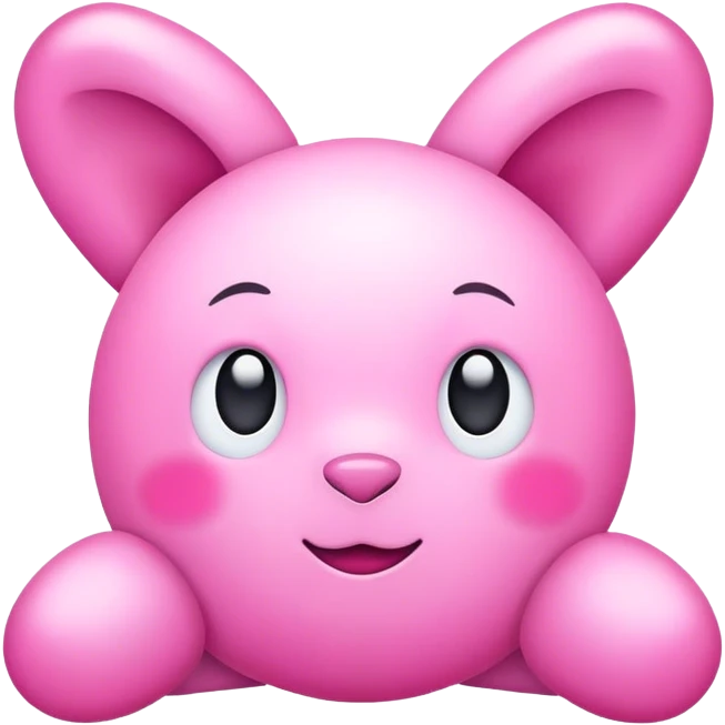 Pink emoji