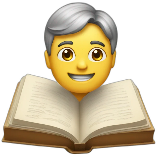 talking book emoji