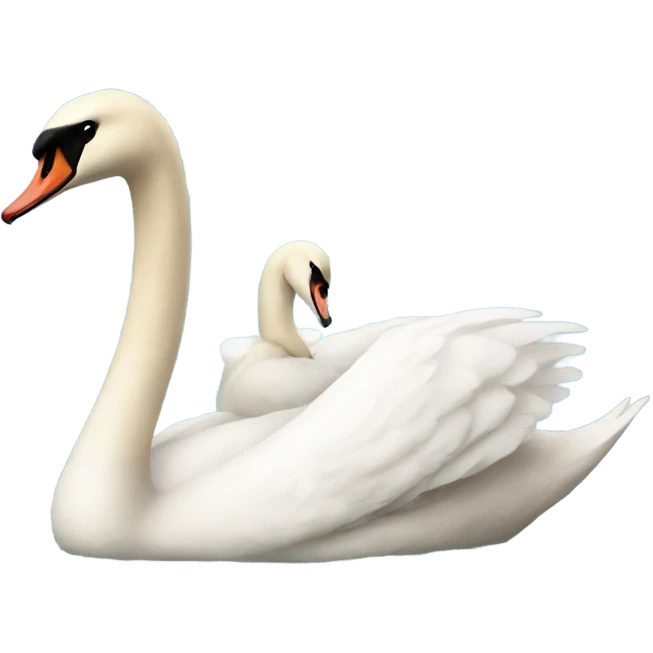 Swans emoji