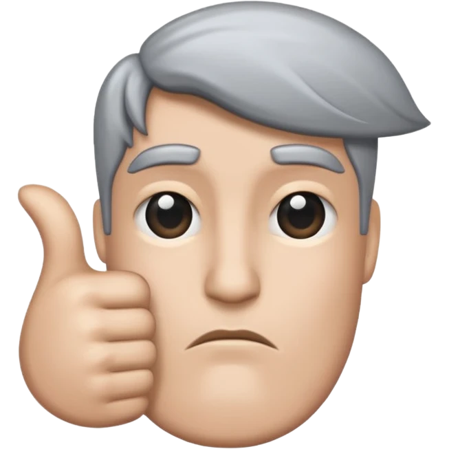 thumb down emoji