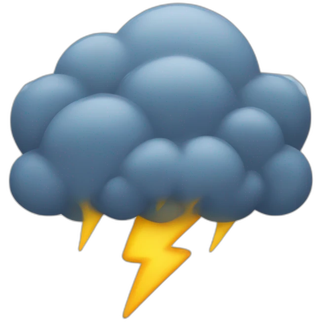 Tormenta emoji