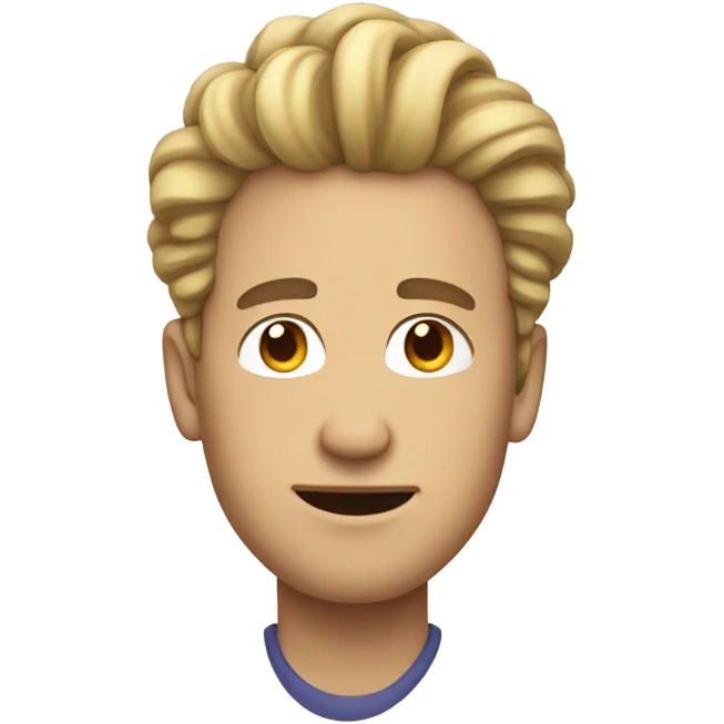 light skin man with twist  emoji