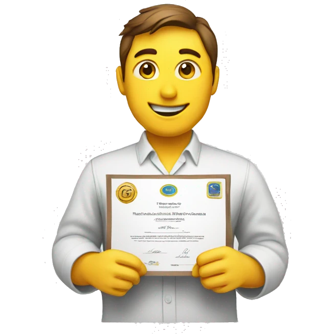 Certification Instagram  emoji