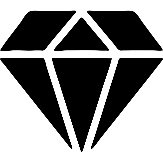 A diamond emoji