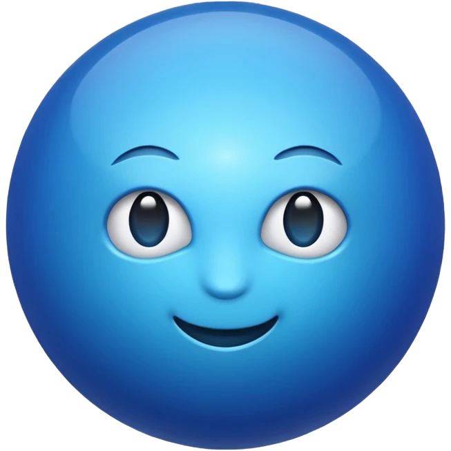 Bleu emoji