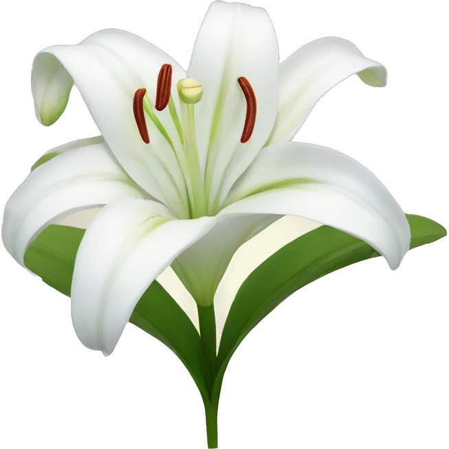 lily flower emoji