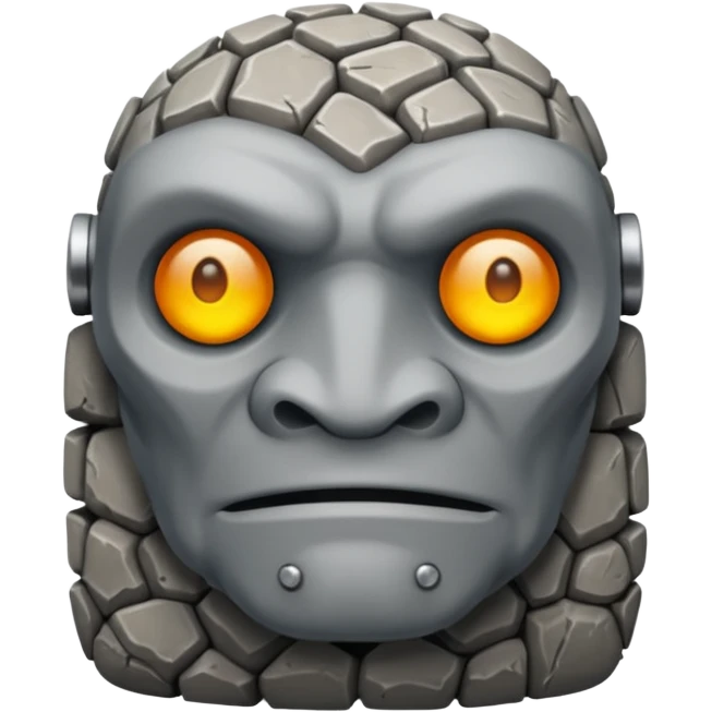 Stone golem emoji