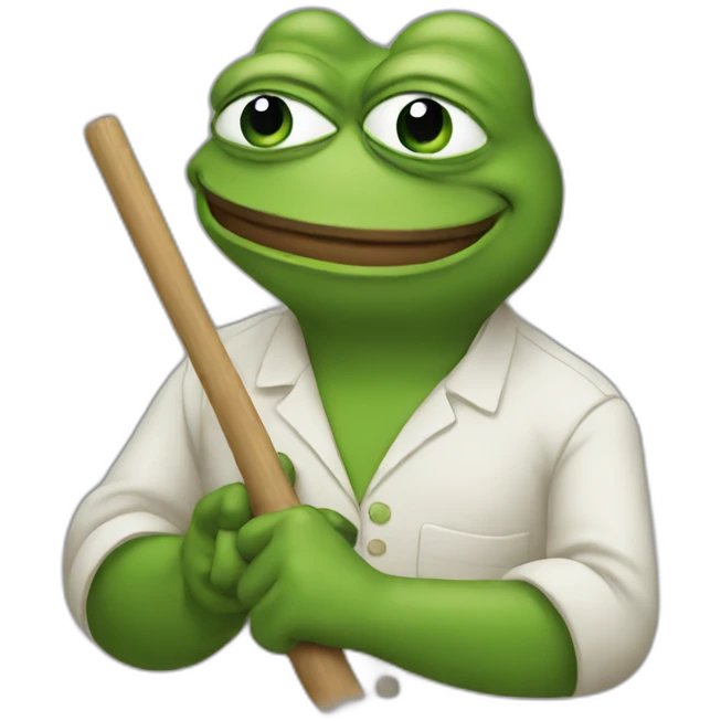 pepe working emoji