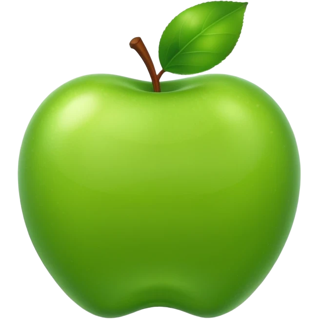 maça verde emoji