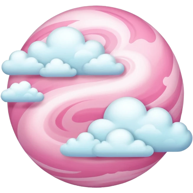 pink planet emoji
