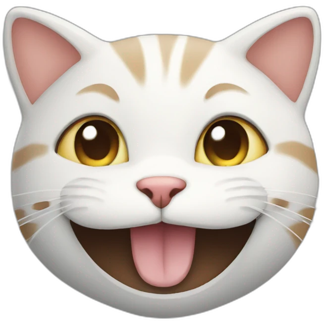 Cat smile emoji