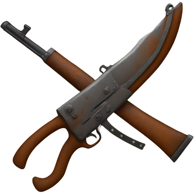 bober with rust ak  emoji