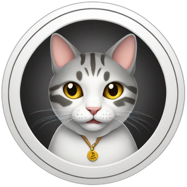 a cat inside no smoking cercle emoji
