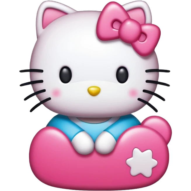 Hello Kitty stickers emoji